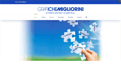 Desktop Screenshot of grafichemigliorini.it